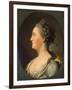 Portrait of Empress Catherine II, (1729-179), before 1762-Vigilius Erichsen-Framed Giclee Print