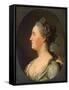 Portrait of Empress Catherine II, (1729-179), before 1762-Vigilius Erichsen-Framed Stretched Canvas