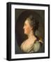 Portrait of Empress Catherine II, (1729-179), before 1762-Vigilius Erichsen-Framed Giclee Print