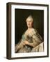 Portrait of Empress Catherine II (1729-179), C. 1780-Vigilius Erichsen-Framed Giclee Print