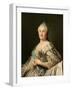 Portrait of Empress Catherine II (1729-179), C. 1780-Vigilius Erichsen-Framed Giclee Print