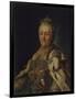 Portrait of Empress Catherine II (1729-179)-Alexander Roslin-Framed Giclee Print