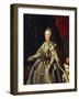 Portrait of Empress Catherine II (1729-179)-null-Framed Giclee Print