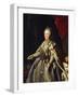 Portrait of Empress Catherine II (1729-179)-null-Framed Giclee Print