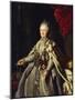 Portrait of Empress Catherine II (1729-179)-null-Mounted Giclee Print