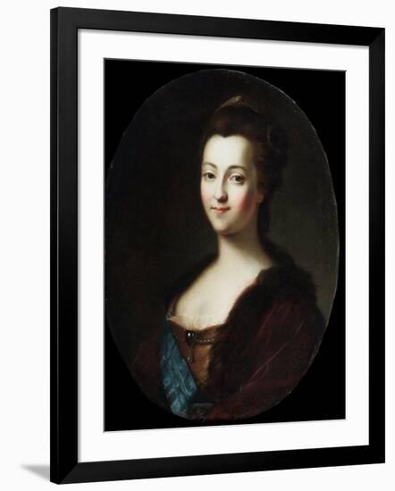 Portrait of Empress Catherine II, 18th Century-Vigilius Erichsen-Framed Giclee Print