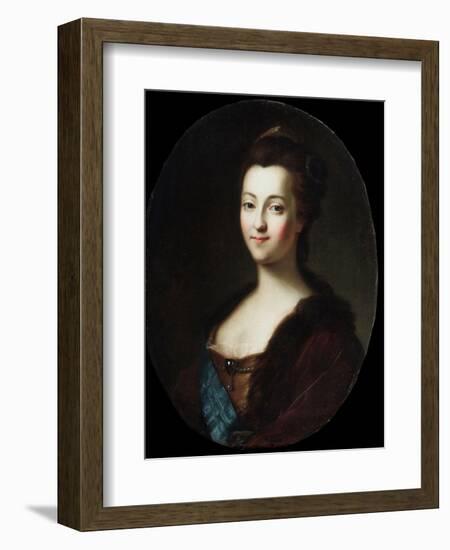 Portrait of Empress Catherine II, 18th Century-Vigilius Erichsen-Framed Giclee Print