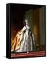 Portrait of Empress Catherine the Great in Her Coronation Robe-Vigilius Erichsen-Framed Stretched Canvas