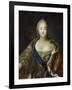 Portrait of Empress Elisabeth, 1750s-1760s-Ivan Petrovich Argunov-Framed Giclee Print