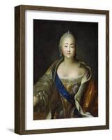 Portrait of Empress Elisabeth, 1750s-1760s-Ivan Petrovich Argunov-Framed Giclee Print