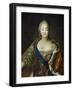 Portrait of Empress Elisabeth, 1750s-1760s-Ivan Petrovich Argunov-Framed Giclee Print