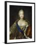 Portrait of Empress Elisabeth, 1750s-1760s-Ivan Petrovich Argunov-Framed Giclee Print