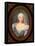 Portrait of Empress Elisabeth Petrovna (1709-176)-Jean-Henri Benner-Framed Stretched Canvas