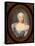 Portrait of Empress Elisabeth Petrovna (1709-176)-Jean-Henri Benner-Stretched Canvas