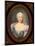 Portrait of Empress Elisabeth Petrovna (1709-176)-Jean-Henri Benner-Mounted Giclee Print