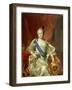 Portrait of Empress Elisabeth Petrovna, 1760-Carle van Loo-Framed Giclee Print