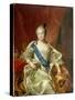 Portrait of Empress Elisabeth Petrovna, 1760-Carle van Loo-Stretched Canvas