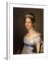 Portrait of Empress Elizabeth Alexeievna, Princess Louise of Baden (1779-182), after 1806-null-Framed Giclee Print