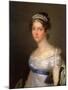 Portrait of Empress Elizabeth Alexeievna, Princess Louise of Baden (1779-182), after 1806-null-Mounted Giclee Print