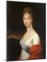 Portrait of Empress Elizabeth Alexeievna, Princess Louise of Baden (1779-182), after 1806-null-Mounted Giclee Print