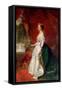 Portrait of Empress Eugenie of France Wife of Napoleon III-null-Framed Stretched Canvas