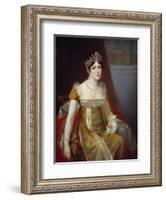 Portrait of Empress Josephine De Beauharnais by Hector Viger-null-Framed Giclee Print