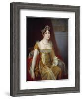 Portrait of Empress Josephine De Beauharnais by Hector Viger-null-Framed Giclee Print