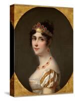 Portrait of Empress Josephine-Jean Louis Victor Viger du Vigneau-Stretched Canvas