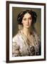 Portrait of Empress Maria Alexandrovna, 1857-Franz Xaver Winterhalter-Framed Giclee Print