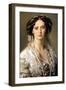 Portrait of Empress Maria Alexandrovna, 1857-Franz Xaver Winterhalter-Framed Giclee Print