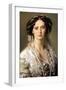 Portrait of Empress Maria Alexandrovna, 1857-Franz Xaver Winterhalter-Framed Giclee Print