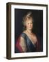 Portrait of Empress Maria Feodorovna, Late 18th Century-null-Framed Giclee Print