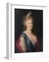 Portrait of Empress Maria Feodorovna, Late 18th Century-null-Framed Giclee Print