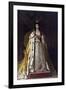 Portrait of Empress Maria Feodorovna, Princess Dagmar of Denmark, 1883 (Chromolithograph)-Ivan Nikolayevich Kramskoi-Framed Giclee Print