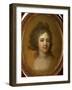 Portrait of Empress Maria Feodorovna (Sophie Dorothea of Württember) (1759-182), 1796-Vladimir Lukich Borovikovsky-Framed Giclee Print