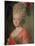 Portrait of Empress Maria Fyodorina, 1770s-Alexander Roslin-Stretched Canvas