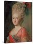 Portrait of Empress Maria Fyodorina, 1770s-Alexander Roslin-Stretched Canvas
