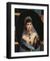 Portrait of Empress Maria Fyodorovna (1847-1928) Dagmar of Denmark-Konstantin Egorovich Makovsky-Framed Giclee Print