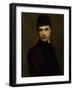 Portrait of Empress Maria Fyodorovna, Princess Dagmar of Denmark (1847-192), Mid of the 19th C-Nikolai Gustavovich Schilder-Framed Giclee Print