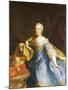 Portrait of Empress Maria Theresa of Austria (Vienna, 1717-1780)-Martin Van Mytens II-Mounted Photographic Print