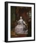 Portrait of Empress Maria Theresia of Austria (1717-178), 1750s-Matthias de Visch-Framed Giclee Print