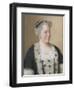 Portrait of Empress Maria Theresia of Austria (1717-178), 1762-Jean-Étienne Liotard-Framed Giclee Print