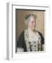Portrait of Empress Maria Theresia of Austria (1717-178), 1762-Jean-Étienne Liotard-Framed Giclee Print