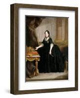 Portrait of Empress Maria Theresia of Austria (1717-178)-Anton von Maron-Framed Giclee Print