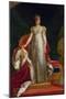 Portrait of Empress Marie Louise (1791-1847) of France, after a Painting by Francois Gerard-Paulin Jean Baptiste Guérin-Mounted Giclee Print