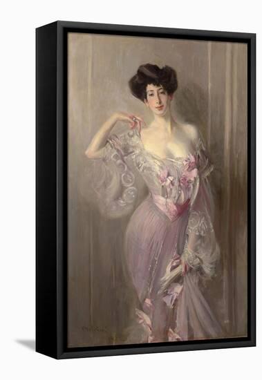 Portrait of Ena Wertheimer, 1902-Giovanni Boldini-Framed Stretched Canvas