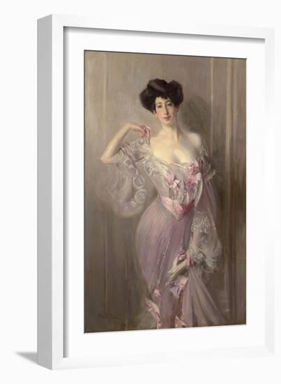 Portrait of Ena Wertheimer, 1902-Giovanni Boldini-Framed Giclee Print