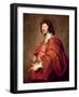 Portrait of Endymion Porter, Diplomat and Royalist-Sir Anthony Van Dyck-Framed Giclee Print