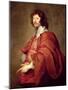 Portrait of Endymion Porter, Diplomat and Royalist-Sir Anthony Van Dyck-Mounted Giclee Print