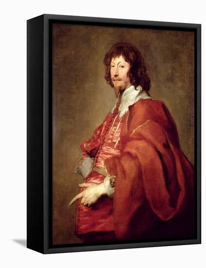 Portrait of Endymion Porter, Diplomat and Royalist-Sir Anthony Van Dyck-Framed Stretched Canvas
